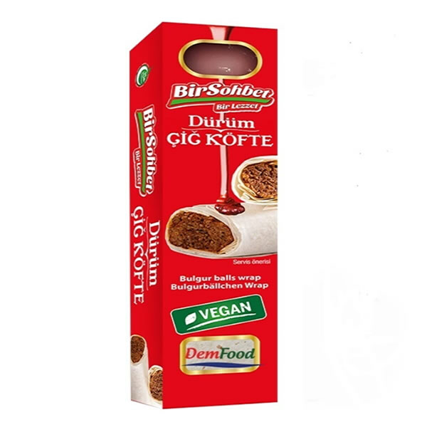 BİR SOHBET DÜRÜM  ÇİĞ KÖFTE 180 GRAM